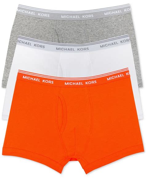 Michael Kors Men's Essentials Cotton Trunks, 3